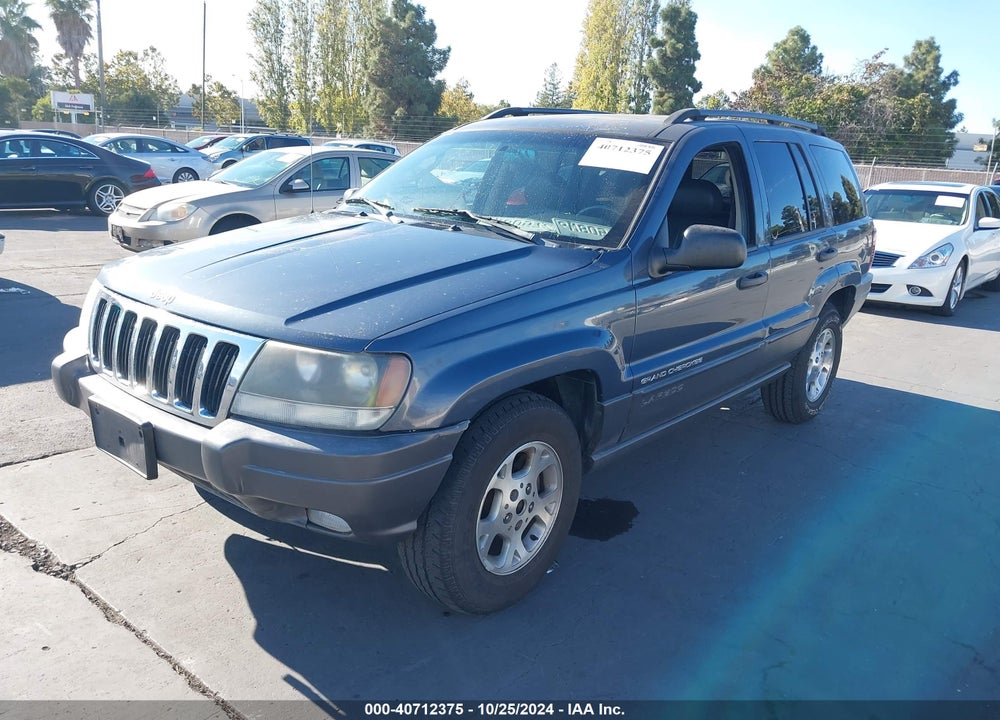 2002 JEEP GRAND CHEROKEE SPORT VIN: 1J8GW38S62C249014