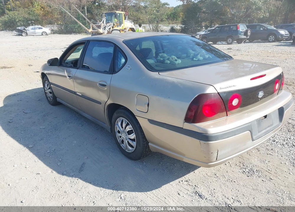 2005 CHEVROLET IMPALA VIN: 2G1WF55E059354164