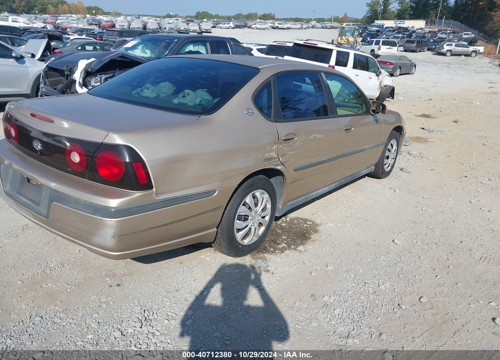 2005 CHEVROLET IMPALA VIN: 2G1WF55E059354164