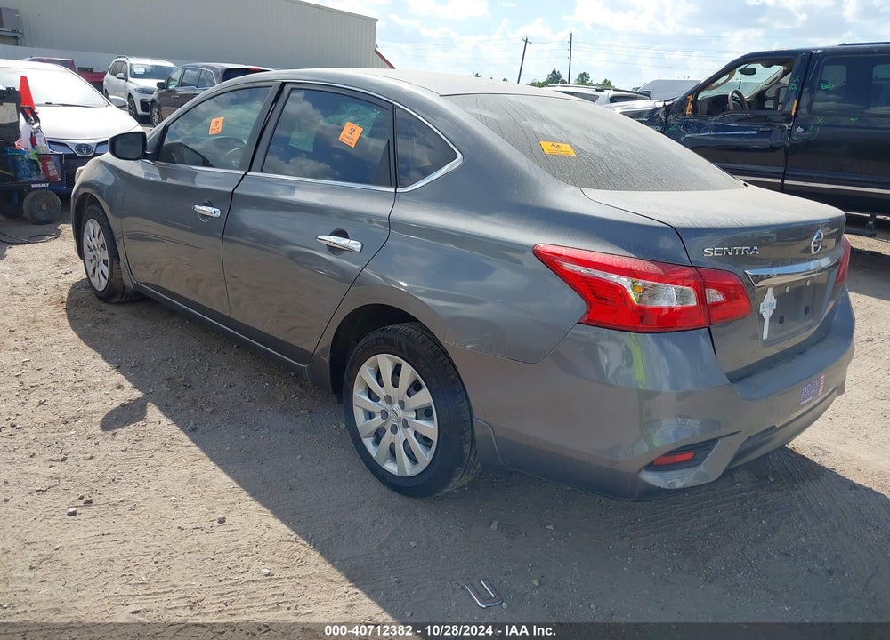 2016 NISSAN SENTRA S VIN: 3N1AB7AP6GL681946