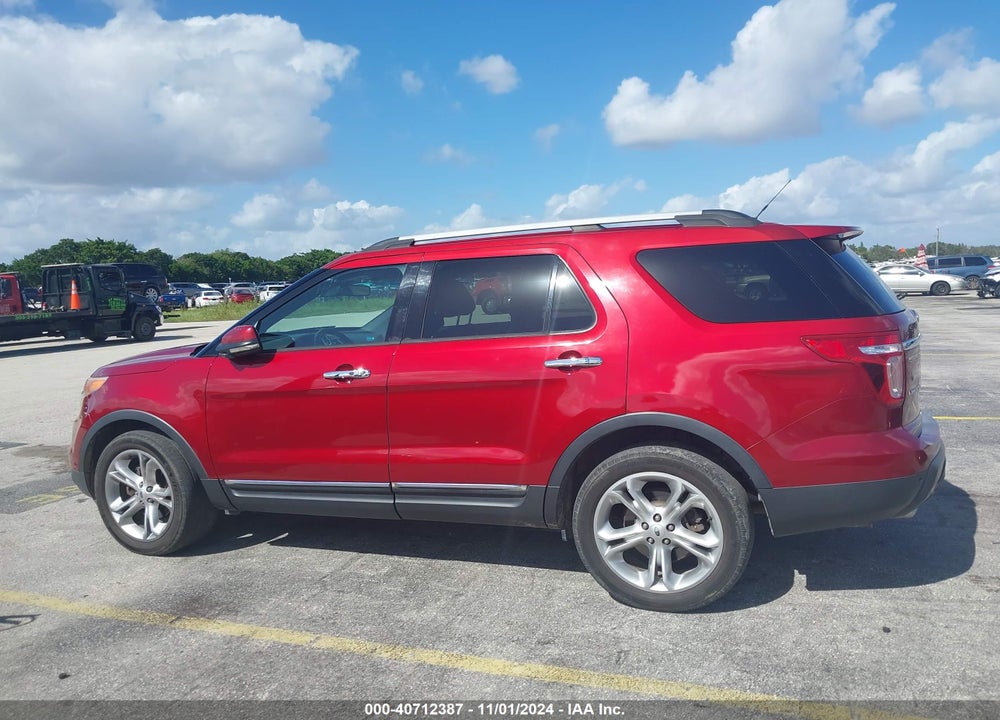 2013 FORD EXPLORER LIMITED VIN: 1FM5K8F83DGA79796