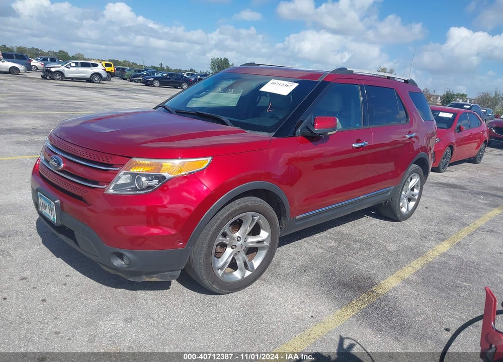 2013 FORD EXPLORER LIMITED VIN: 1FM5K8F83DGA79796