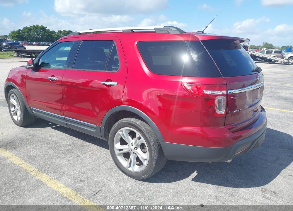 2013 FORD EXPLORER LIMITED VIN: 1FM5K8F83DGA79796