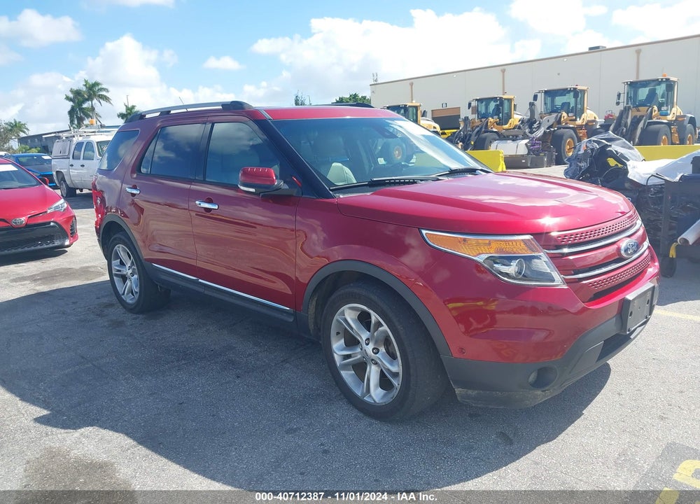 2013 FORD EXPLORER LIMITED VIN: 1FM5K8F83DGA79796