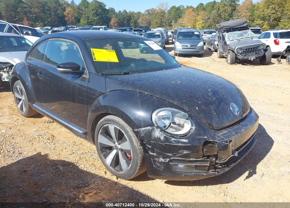 2012 VOLKSWAGEN BEETLE 2.0T TURBO VIN: 3VWVA7AT5CM659646