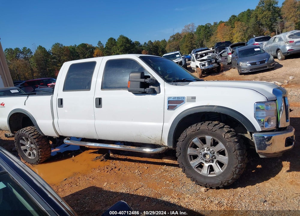 2008 FORD F-250 FX4/HARLEY-DAVIDSON/KING RANCH/LARIAT/XL/XLT VIN: 1FTSW21R88EB04458