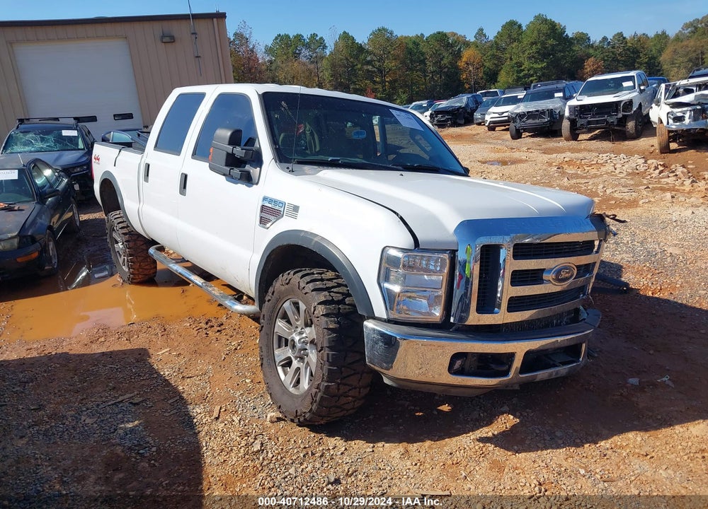 2008 FORD F-250 FX4/HARLEY-DAVIDSON/KING RANCH/LARIAT/XL/XLT VIN: 1FTSW21R88EB04458