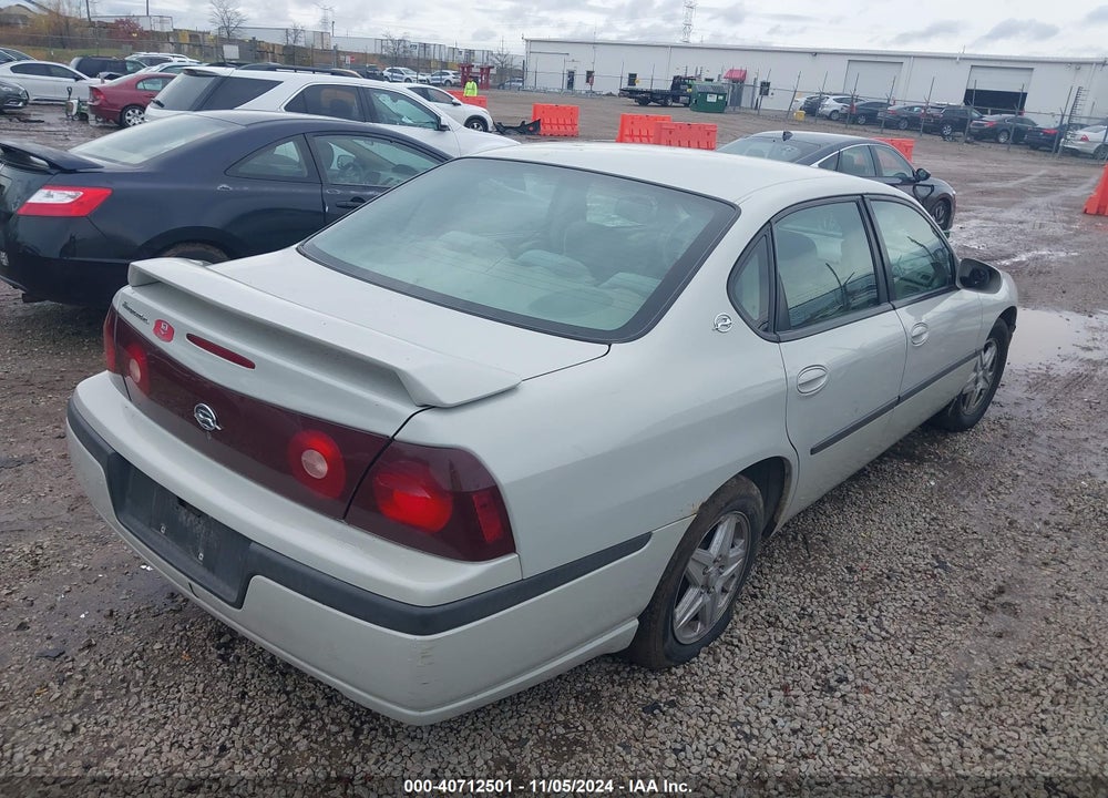 2003 CHEVROLET IMPALA VIN: 2G1WF52E139239493
