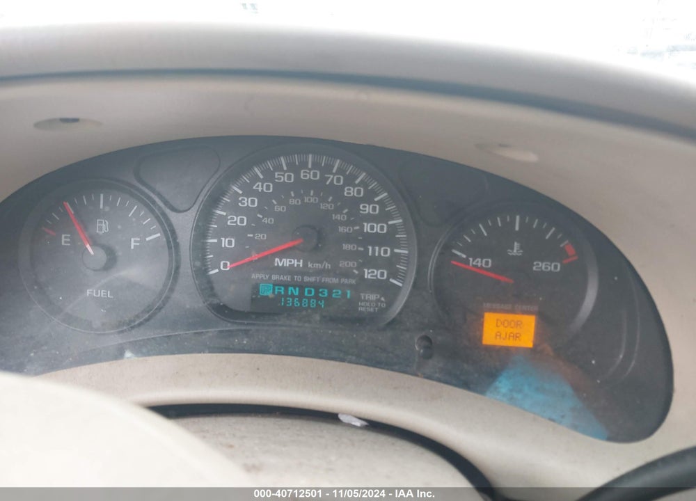 2003 CHEVROLET IMPALA VIN: 2G1WF52E139239493