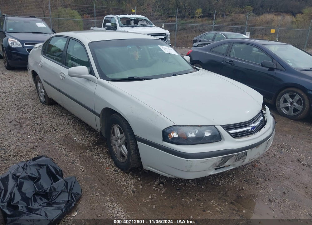 2003 CHEVROLET IMPALA VIN: 2G1WF52E139239493