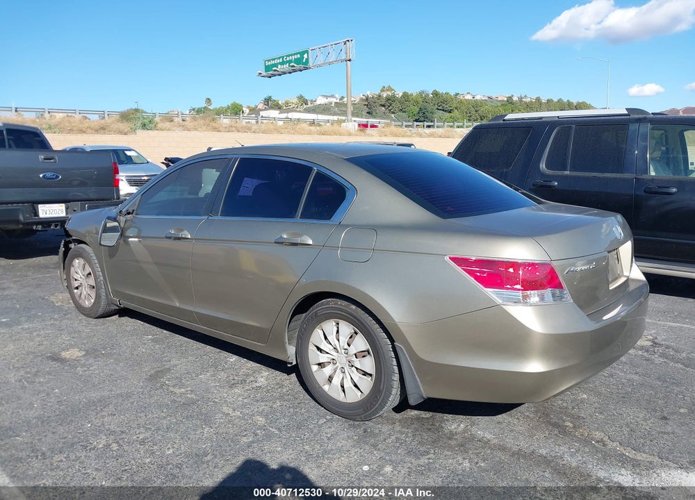 2009 HONDA ACCORD 2.4 LX VIN: 1HGCP26379A146121
