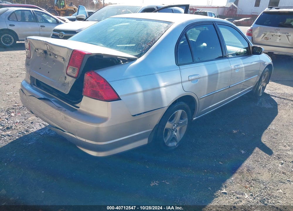 2004 HONDA CIVIC EX VIN: 2HGES26704H585424