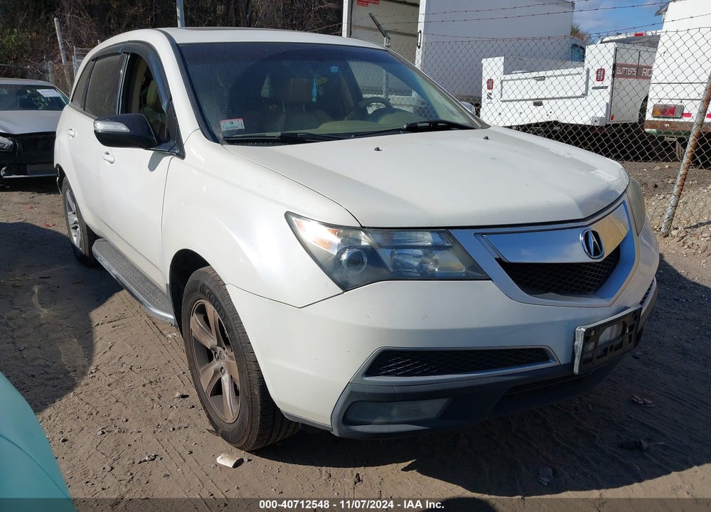 2012 ACURA MDX VIN: 2HNYD2H2XCH508026