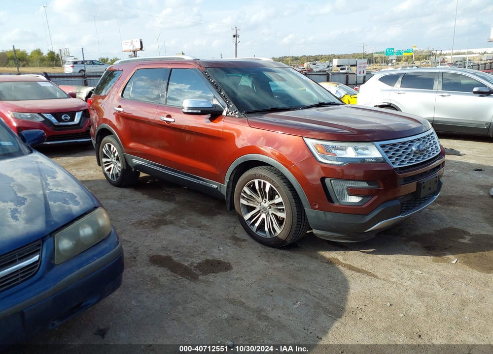 2016 FORD EXPLORER PLATINUM VIN: 1FM5K8HT0GGD26603