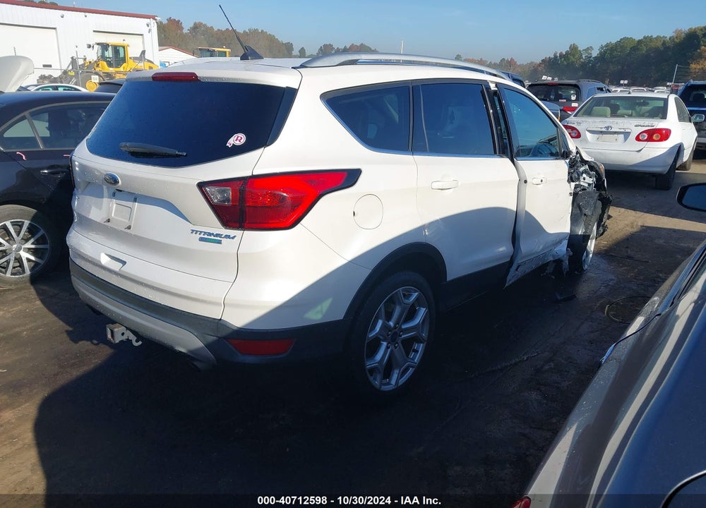 2019 FORD ESCAPE TITANIUM VIN: 1FMCU0J94KUA88475
