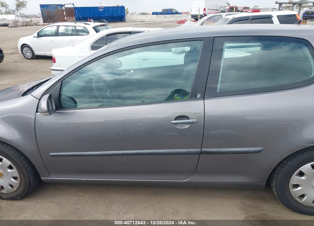2007 VOLKSWAGEN RABBIT 2-DOOR VIN: WVWBS71K07W126748