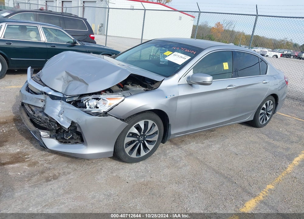 2017 HONDA ACCORD HYBRID VIN: JHMCR6F37HC003803