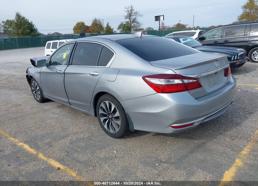 2017 HONDA ACCORD HYBRID VIN: JHMCR6F37HC003803