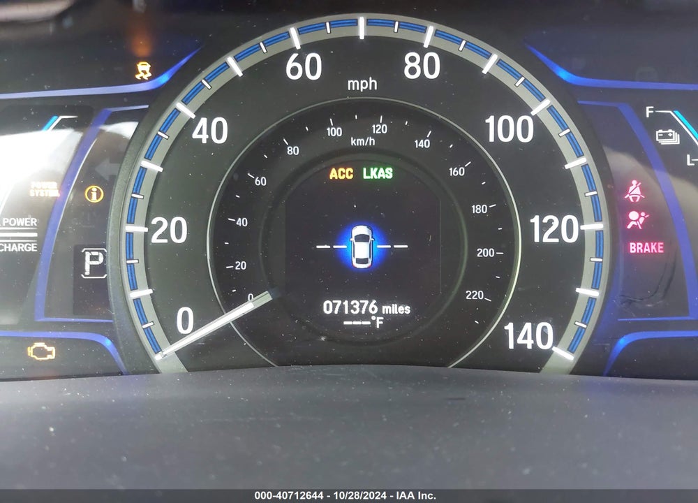 2017 HONDA ACCORD HYBRID VIN: JHMCR6F37HC003803