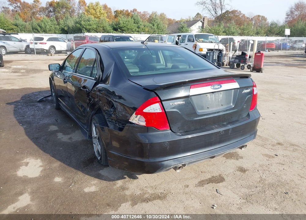 2010 FORD FUSION SPORT VIN: 3FAHP0KC8AR427309