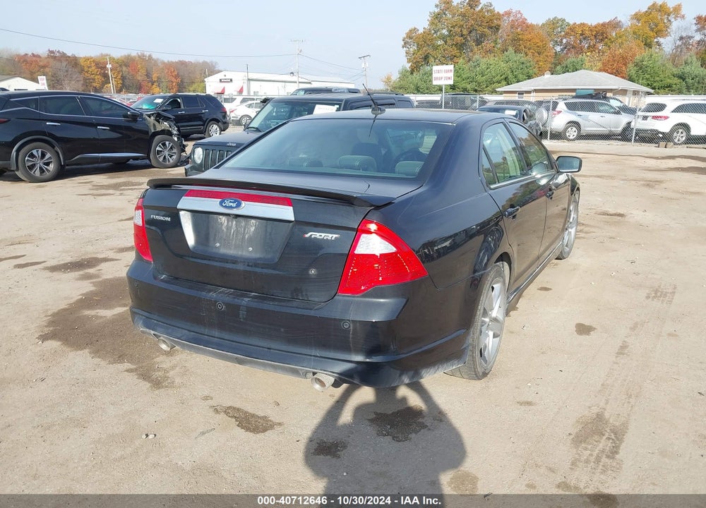 2010 FORD FUSION SPORT VIN: 3FAHP0KC8AR427309
