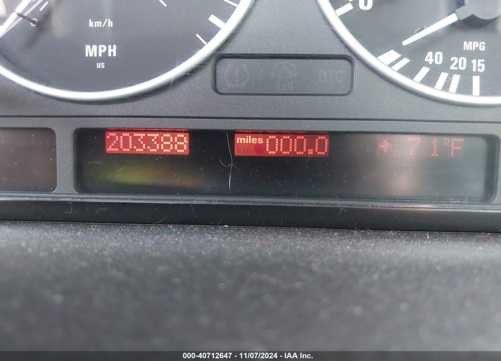 2004 BMW X5 4.4I VIN: 5UXFB53574LV06615