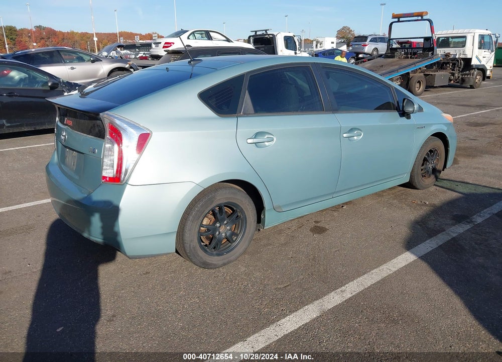 2012 TOYOTA PRIUS VIN: JTDKN3DU9C5388149