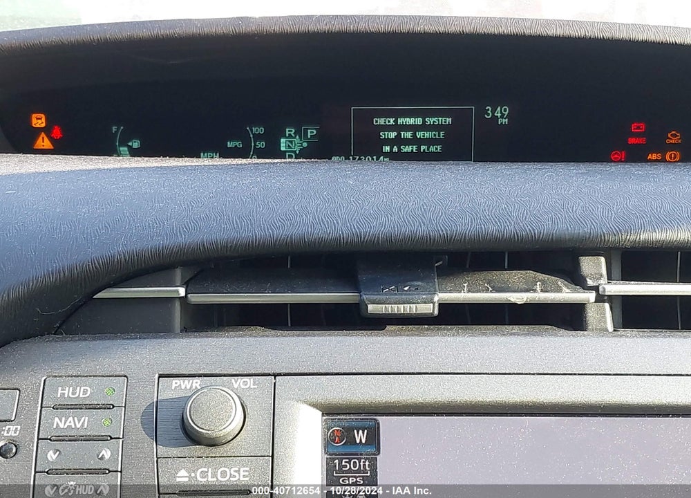 2012 TOYOTA PRIUS VIN: JTDKN3DU9C5388149