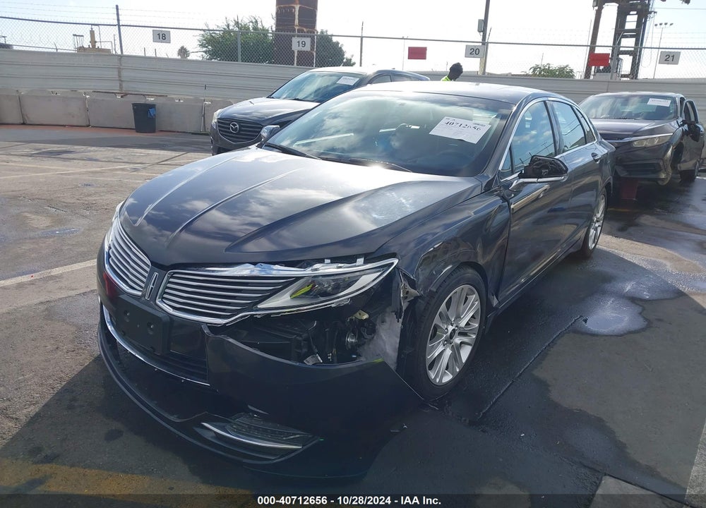 2014 LINCOLN MKZ VIN: 3LN6L2GK6ER822860
