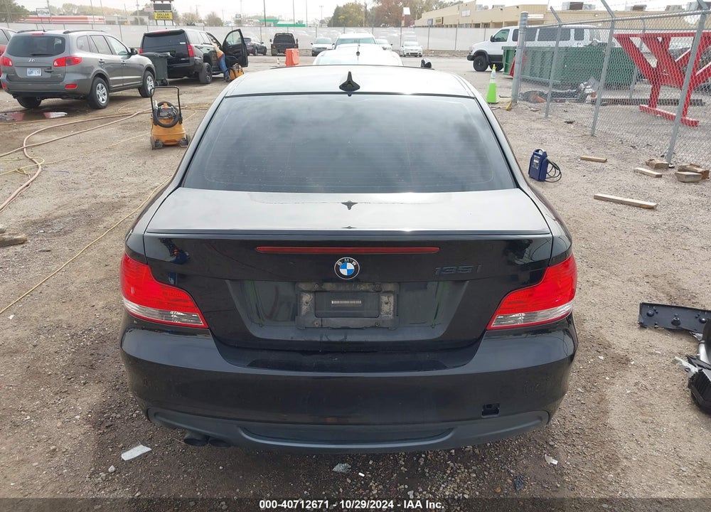 2011 BMW 135I VIN: WBAUC9C52BVM09950