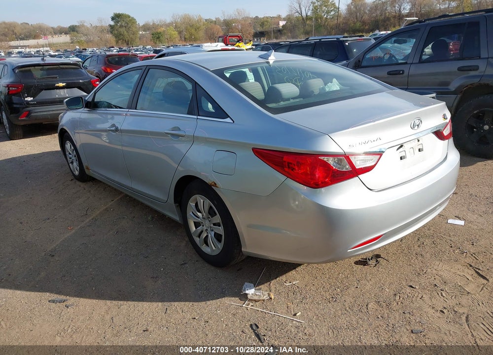 2011 HYUNDAI SONATA GLS VIN: 5NPEB4AC7BH073176