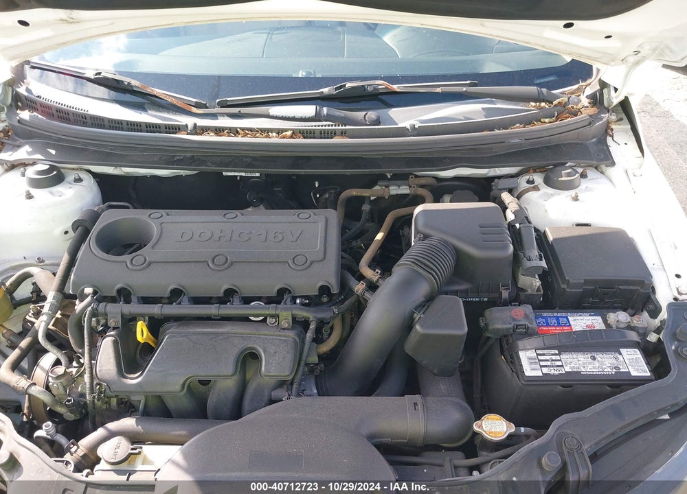 2012 KIA FORTE EX VIN: KNAFU4A21C5586010
