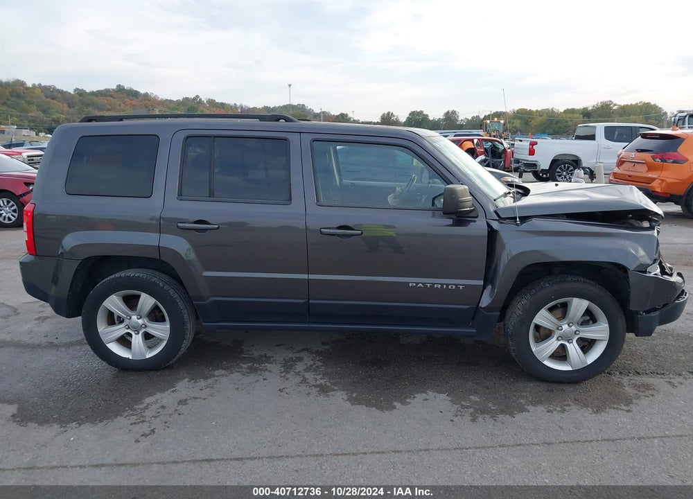2014 JEEP PATRIOT LATITUDE VIN: 1C4NJRFB2ED727009