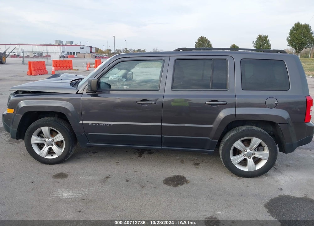 2014 JEEP PATRIOT LATITUDE VIN: 1C4NJRFB2ED727009