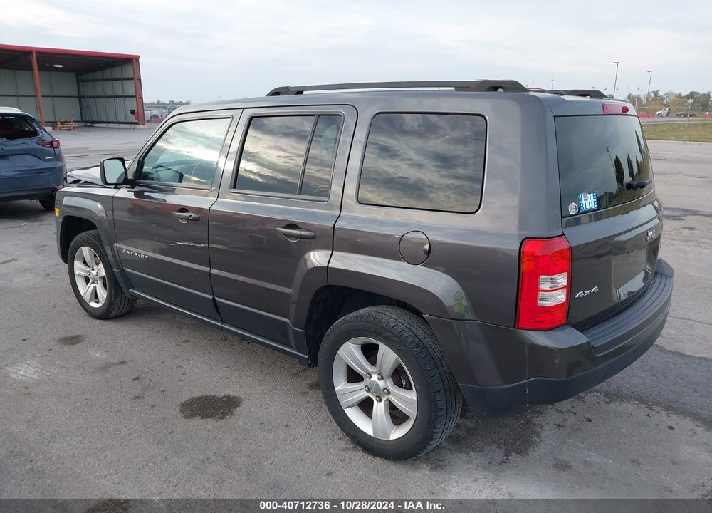2014 JEEP PATRIOT LATITUDE VIN: 1C4NJRFB2ED727009
