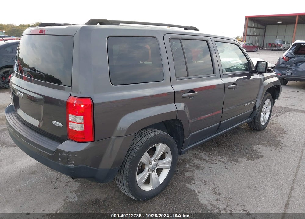 2014 JEEP PATRIOT LATITUDE VIN: 1C4NJRFB2ED727009