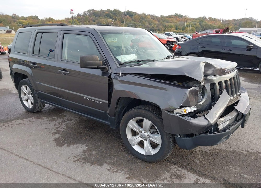 2014 JEEP PATRIOT LATITUDE VIN: 1C4NJRFB2ED727009