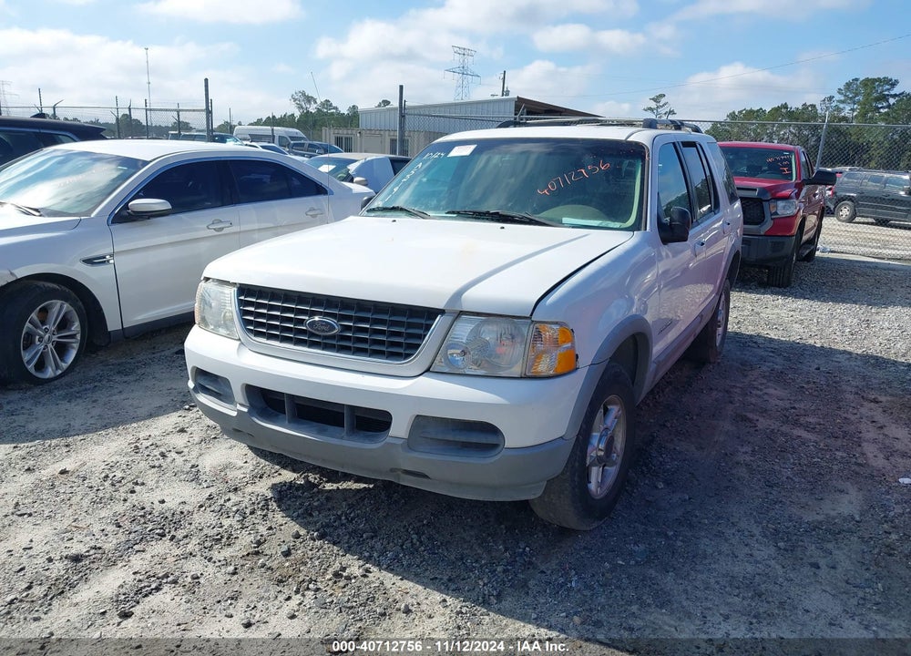 2002 FORD EXPLORER XLT VIN: 1FMZU63E92UA52191