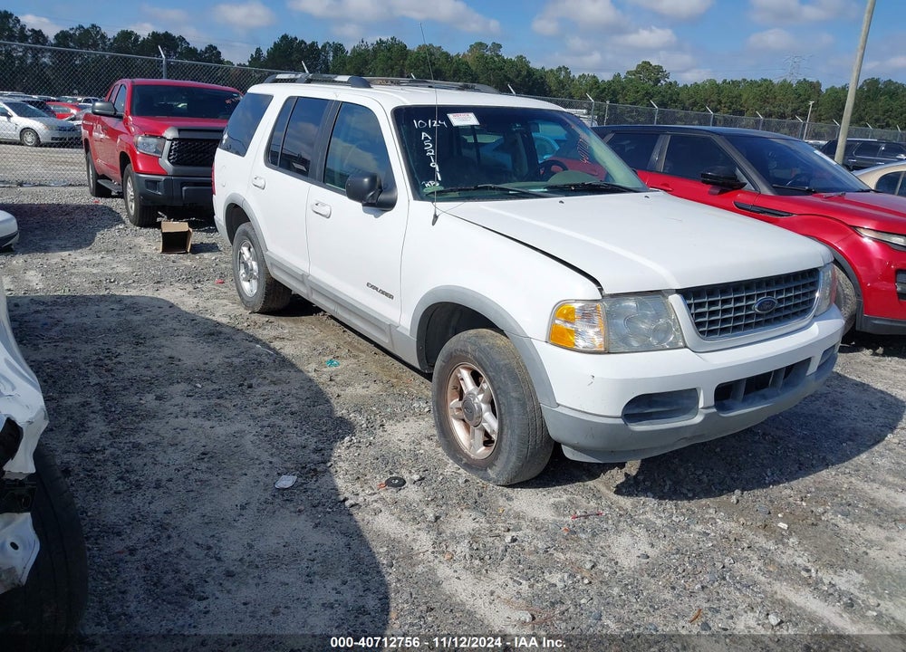 2002 FORD EXPLORER XLT VIN: 1FMZU63E92UA52191