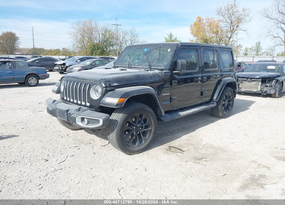 2021 JEEP WRANGLER 4XE UNLIMITED SAHARA 4X4 VIN: 1C4JJXP62MW857315