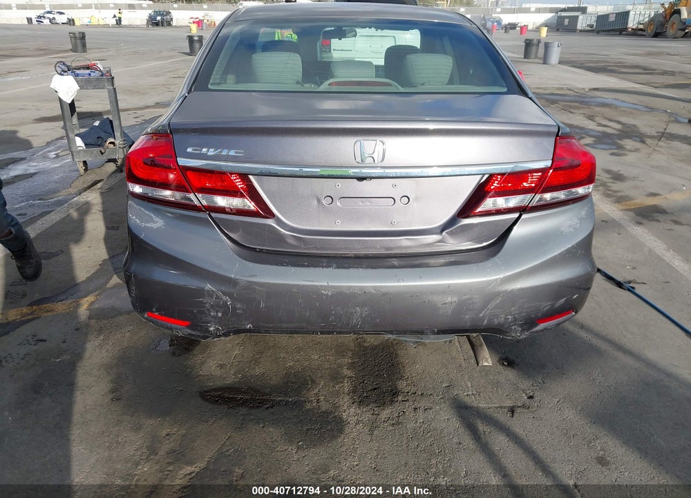 2014 HONDA CIVIC LX VIN: 19XFB2F54EE262265