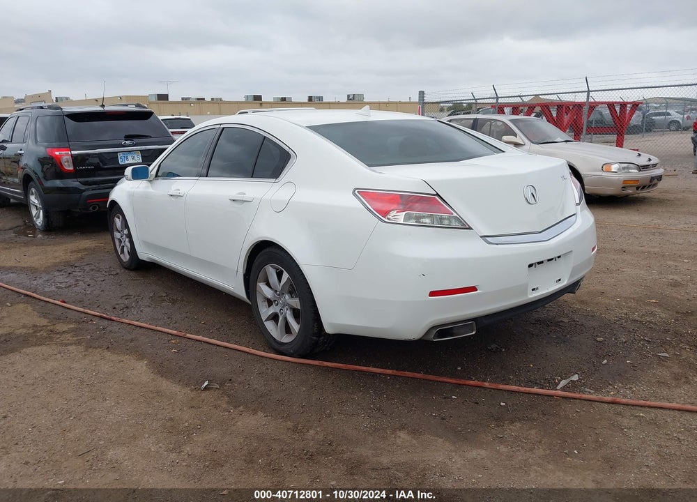 2013 ACURA TL 3.5 VIN: 19UUA8F25DA007937