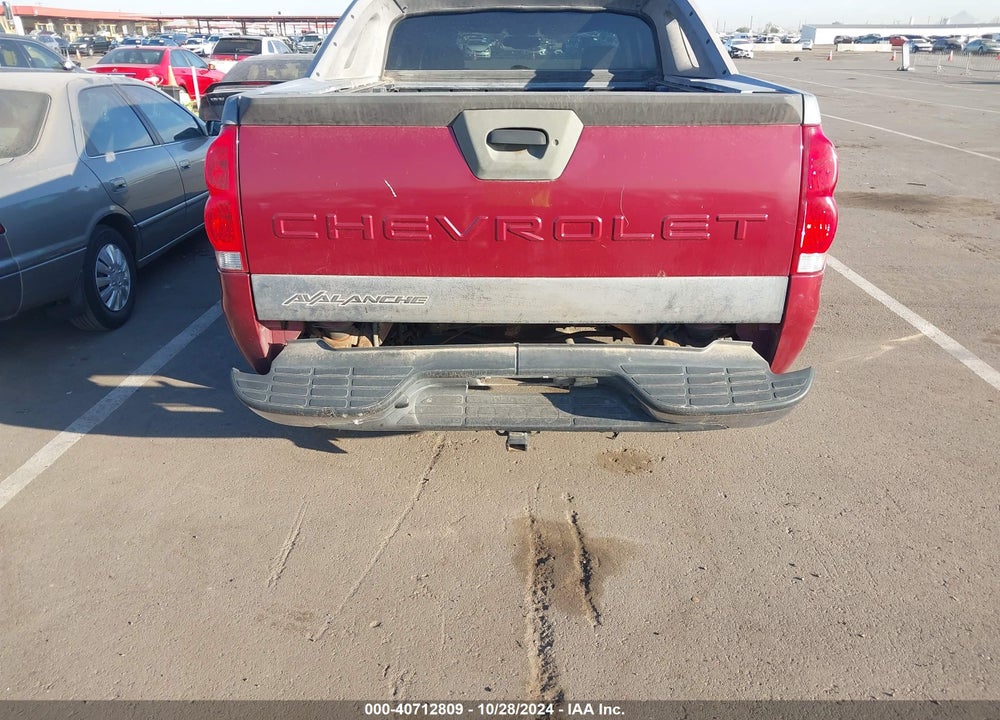 2004 CHEVROLET AVALANCHE 1500 VIN: 3GNEK12T54G172160
