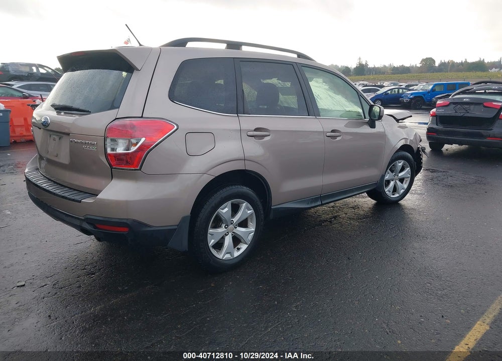 2015 SUBARU FORESTER 2.5I LIMITED VIN: JF2SJARC3FH469961