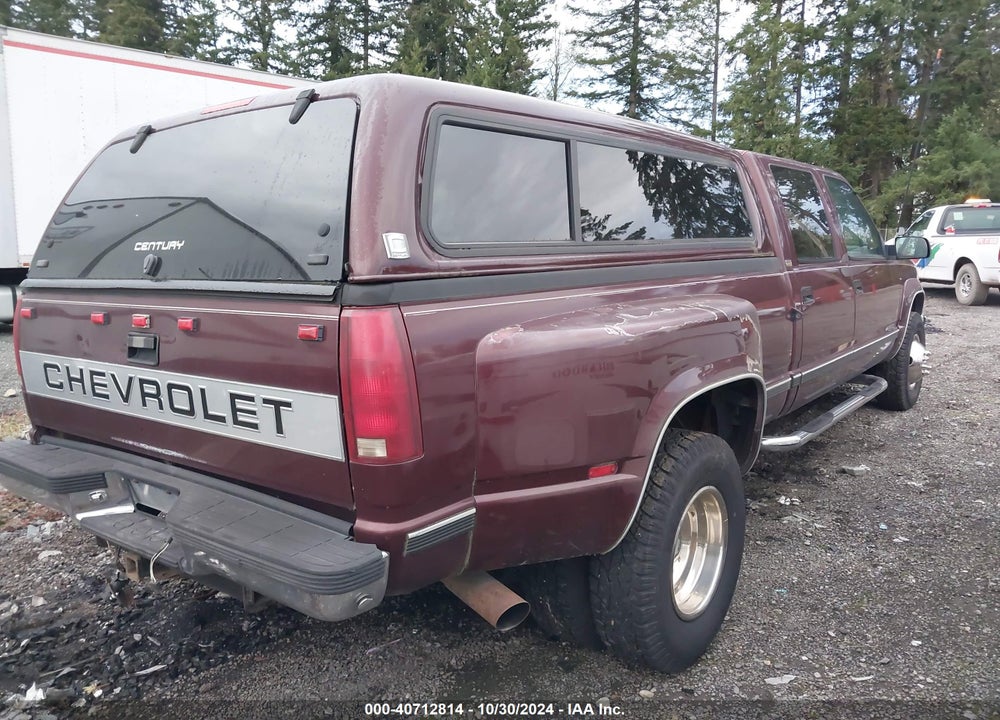 1993 CHEVROLET GMT-400 K3500 VIN: 1GCHK33N9PJ379848