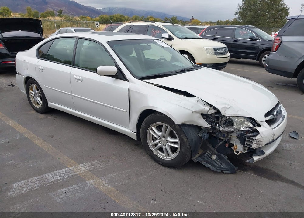 2008 SUBARU LEGACY 2.5I VIN: 4S3BL616987220844