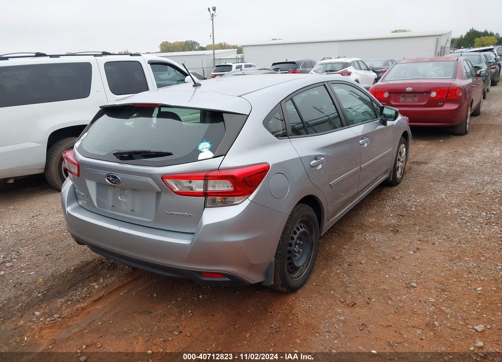 2019 SUBARU IMPREZA 2.0I VIN: 4S3GTAA67K1742066