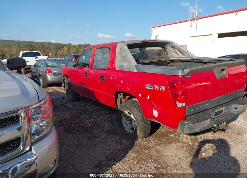 2004 CHEVROLET AVALANCHE 1500 VIN: 3GNEC12T34G223443