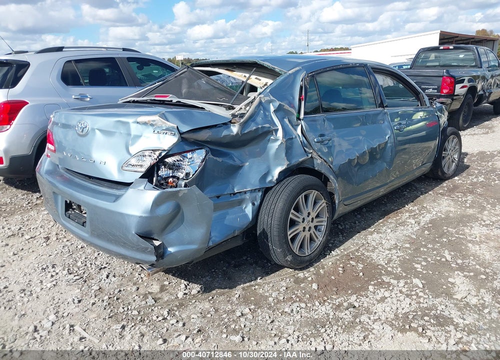 2007 TOYOTA AVALON LIMITED VIN: 4T1BK36B77U221106