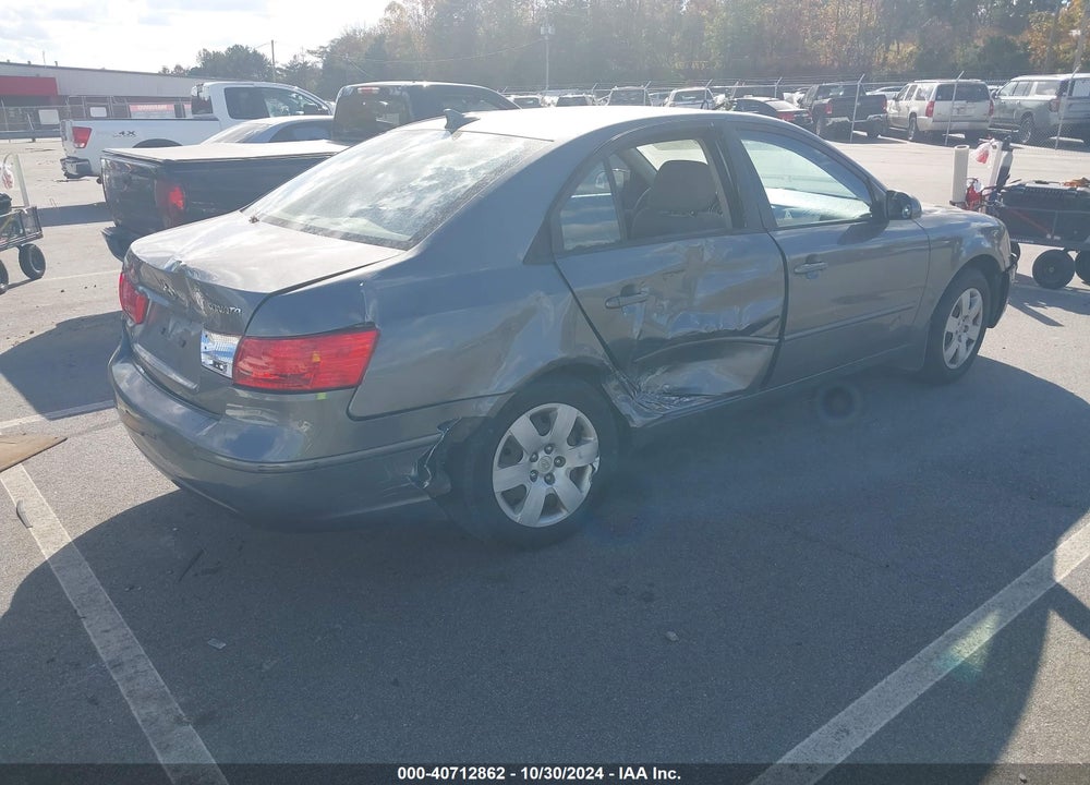 2010 HYUNDAI SONATA GLS VIN: 5NPET4AC2AH645718